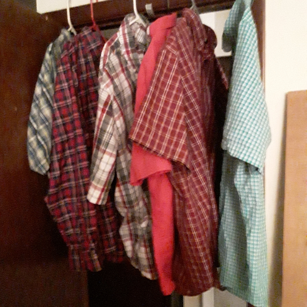 6 dress up shirts